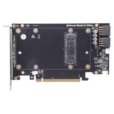 Auto Fan Speed Adjustment SXM2 Adapter Card PCIe X16 Interfaces Servers