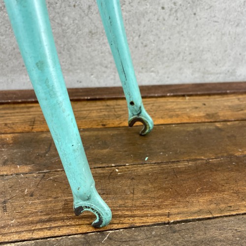 Vintage Bianchi Celeste 700c Fork 1" Threaded 6.5" Steel Road Race Green Eroica - Picture 12 of 24