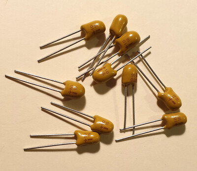 LOT DE 10 CONDENSATEURS TANTALE GOUTTE 10µF - 16V - AVX | eBay