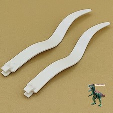 X2 Playmobil Weiße Flagge - Mittelalterliche Burg - Kreuzritter - Tempelritter