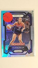 2024 Panini Prizm Monopoly WNBA Celeste Taylor RC #66 Silver Prizm SP