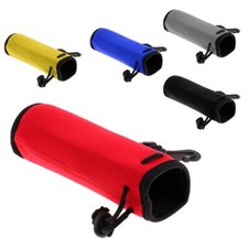 Neoprene Insulated Bottle Cover Pouch Sleeve Bag Holder with Hook Clip
