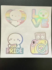 Pride Sticker Seals (2022) - The CoffeeMonsterz Co the coffeemonsterzco TCMC