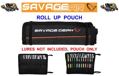 Savage Gear ROLL-UP ETUI FÜR LINE THRU PENCIL SEEKER ISP LÖFFEL SPINNER GELDBÖRSE
