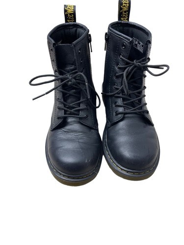 Dr Martens JUNIOR 1460 SOFTY T LEATHER LACE UP BOOTS Size 3Y - 第 9/9 張圖片
