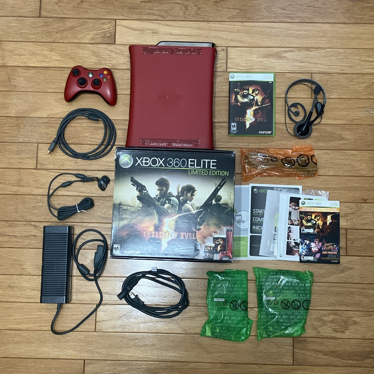 Xbox 360: Resident Evil 5 Limited Edition 120GB Red Console Xbox 360: Resident Evil 5 Limited Edition 120GB Red Console