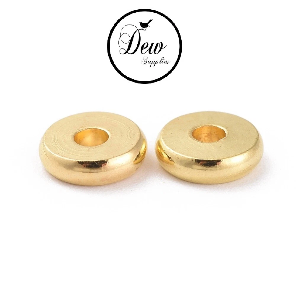 Brass spacer beads deals