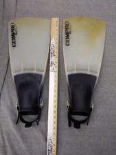 Compro Aqua-Lung Pro Line Dive Fins - US Divers Small Size 6-8 Made in Italy