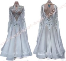 Handmade Dance Dress/Standard Ballroom Competition Dress smooth Waltz Tango