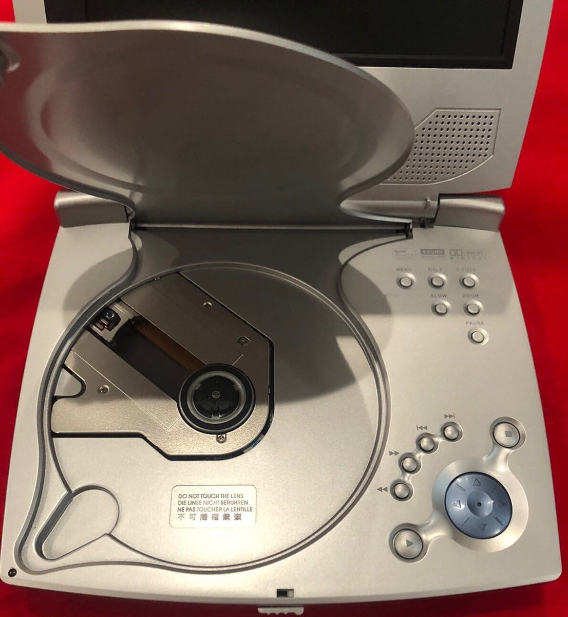 AMW M270 Portable DVD/CD/MP3 Player with 7-Inch Screen