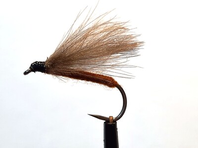 CDC Brown , 3er Set auf Schonhaken/ barbless hooks