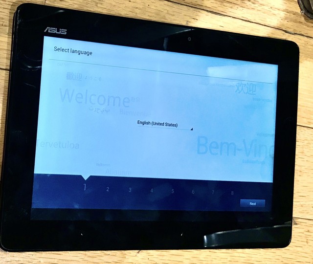 Asus Memo Pad Smart Me301t 16gb Wi Fi 10 1in Midnight Blue For Sale Online Ebay