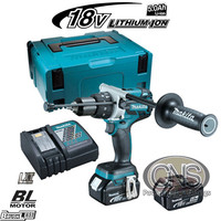 Makita Dhp481rtj 18v Li-ion Brushless Combi Drill (2 X 5.0ah) Dhp481rtj Makita Dhp481rtj 18v Li-ion Brushless Combi Drill (2 X 5.0ah) Dhp481rtj