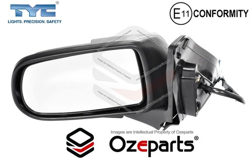 Set Pair LH+RH Electric Door Mirror Prime For Mazda BJ 323 Protege Astina 98~03 - Picture 4 of 6