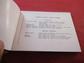 Castle of Deceit Nintendo NES Instruction Manual Booklet ONLY #L