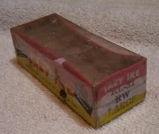 122224 VINTAGE EMPTY LAZY IKE  LURE BOX LOT B