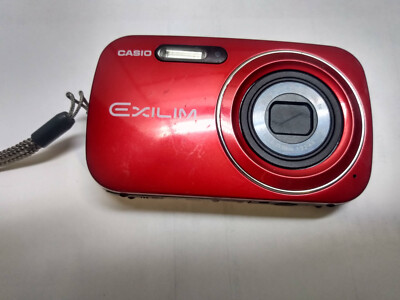 Casio Exilim EX-N1 Red Digital Camera X5 Optical 4.6-23.0 mm 1:3.2