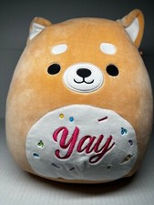 Squishmallows Official Kellytoy Plush 12 inch Angie And Shiba Inu- Ultrasoft Stu