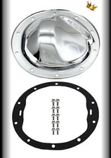 Chrome 10 Bolt Rear End Cover Gasket And Bolts Fits Chevy Ponitac Oldsmobile Gmc