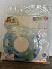 Intex Clear Color Tube Pool Float