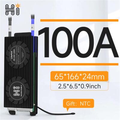 SMART Lifepo4 16S 48V 100A Common Port BMS (DEFAULT TO Lifepo4 Cells)