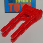 GI Joe Defiant gantry door GUN quad cannon 1987 vehicle playset red weapon part
