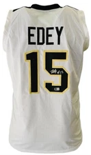 Zach Edey Signed Custom Purdue White Basketball Jersey Beckett