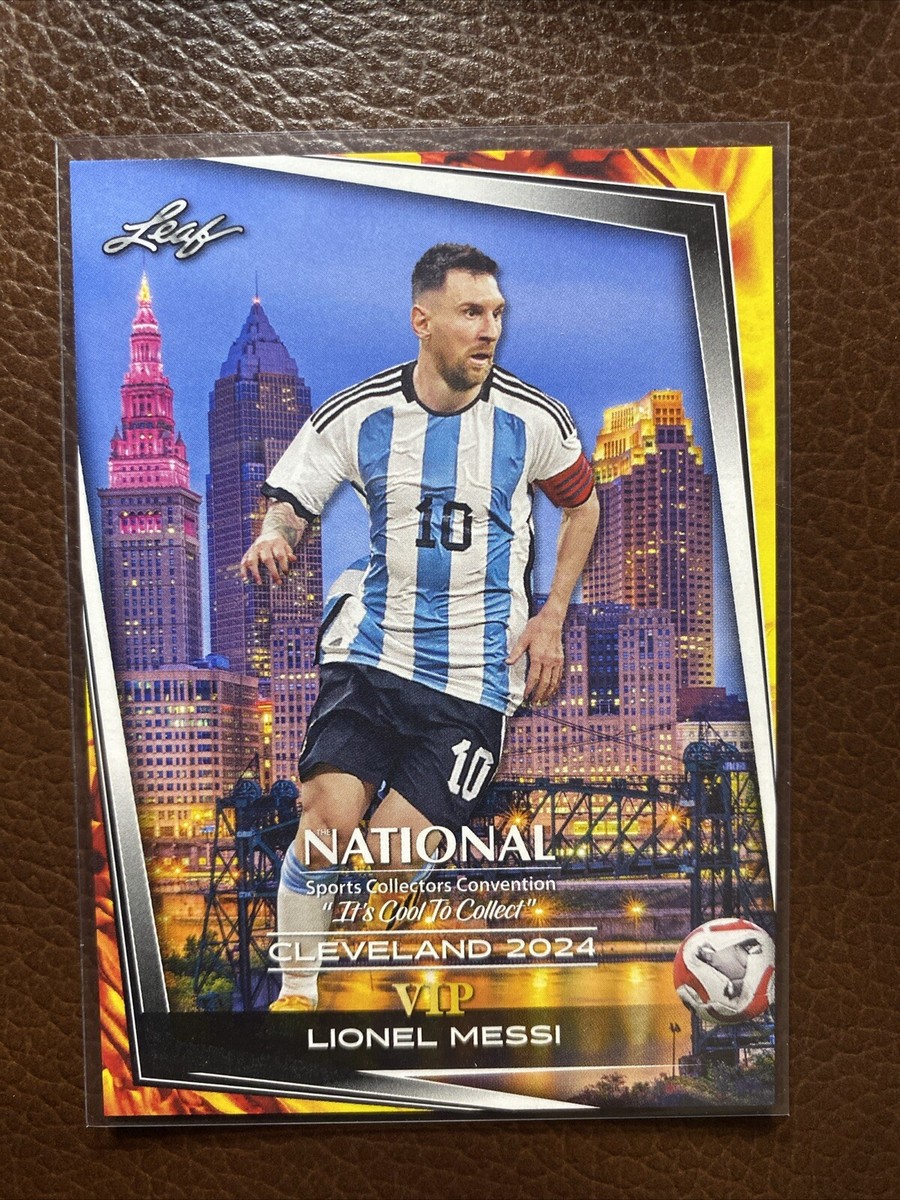 2024 Leaf National Convention Exclusive VIP Promo LIONEL MESSI
