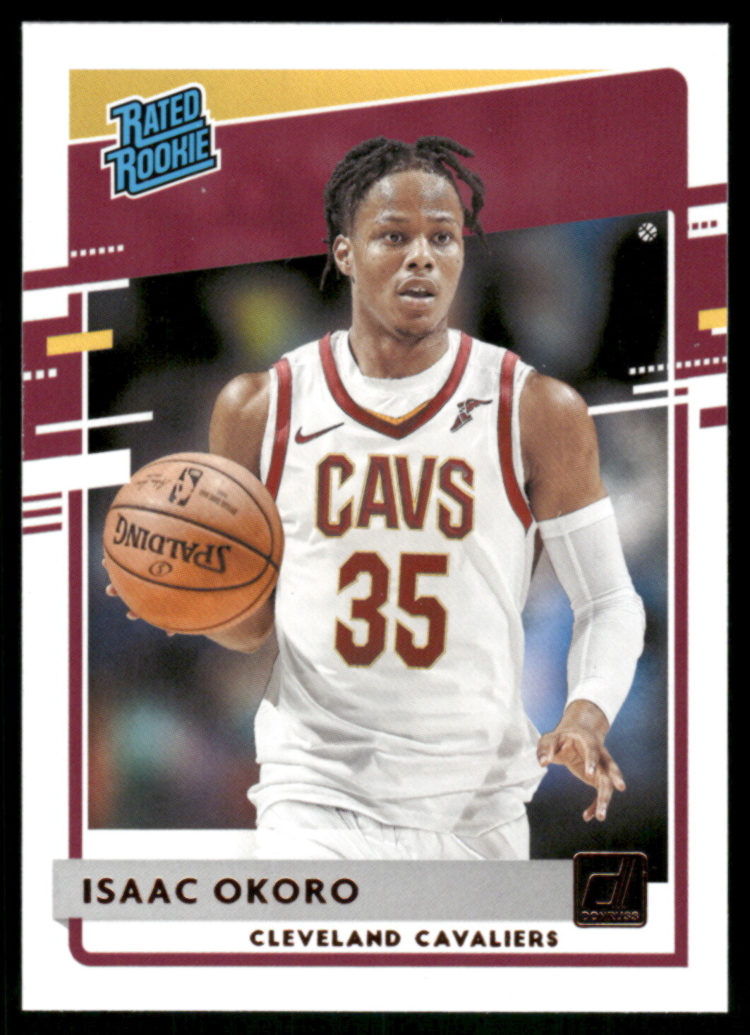 2020 Donruss #203 Isaac Okoro RR, RC