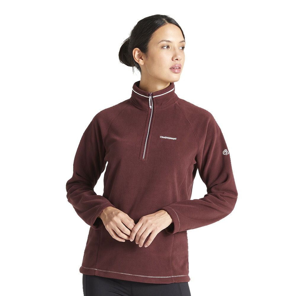 Craghoppers Miska VI Half Zip Womens Fleece - Deep Garnet