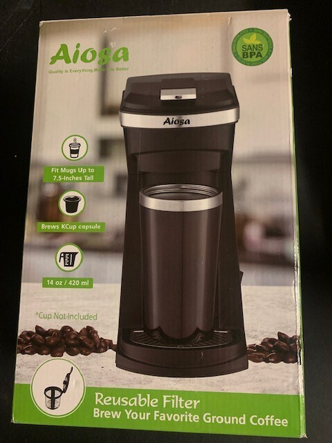 14oz,with Travel 1 Cup, Black
