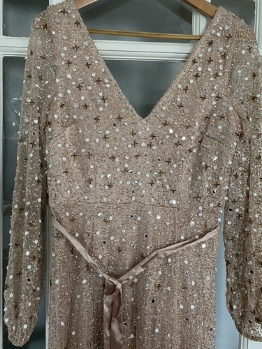 michelle keegan silver dress