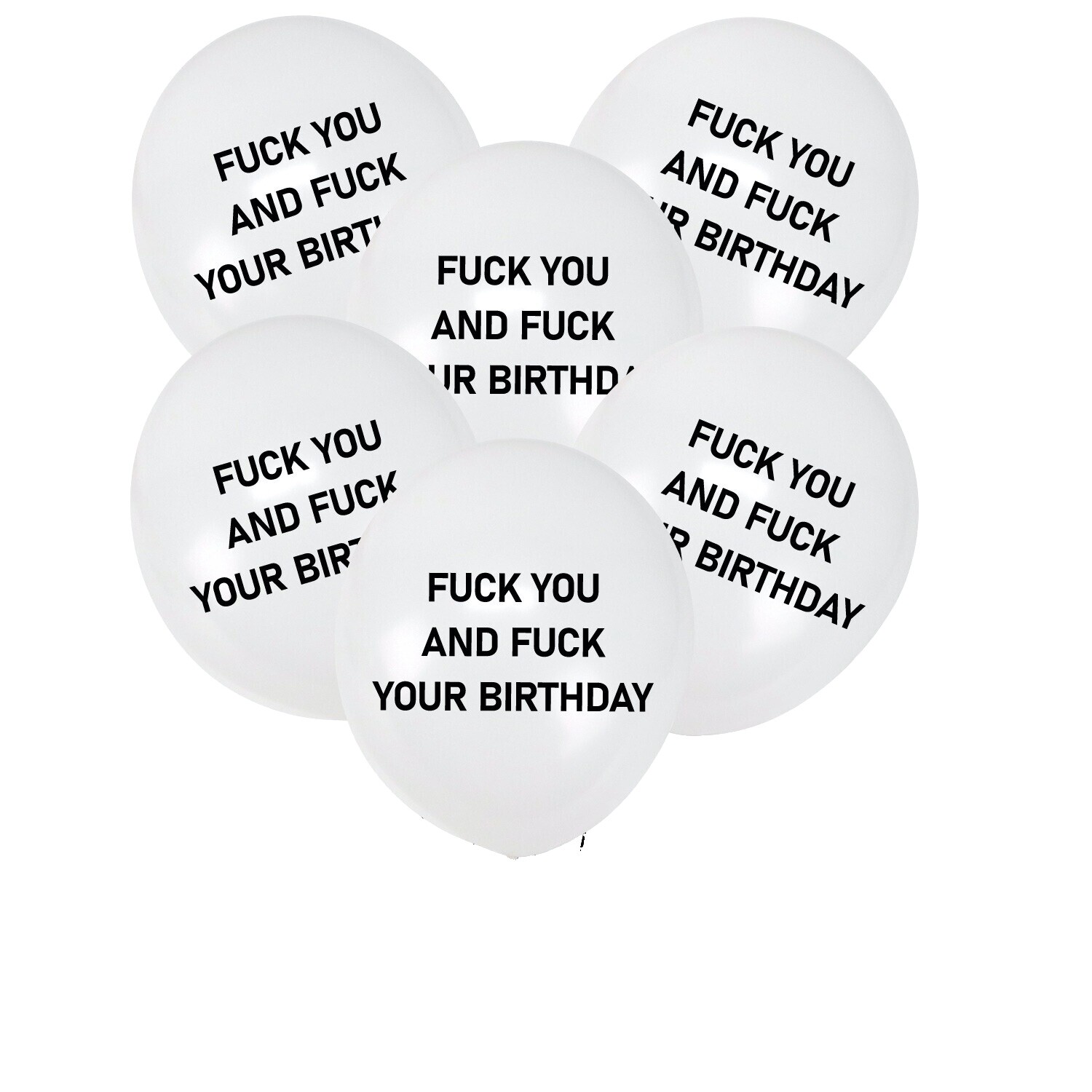 Birthday Balloons For Men Aazon.co: Funny Abusive Balloons | Fun Decoration  For Adult Birthday Dirty 30 Birthday Decorations, image size:1500x1500