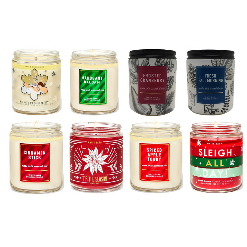 Bath And Body Works, Single Wick Multiple Fragrance Candles