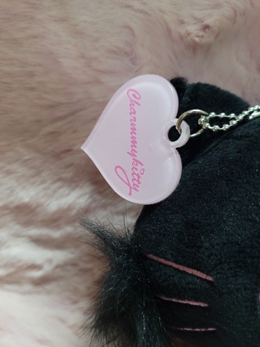 Black Charmmy Kitty Pink Bow Hello Kitty 6" Plush Doll Brand New 2024 Col. - Picture 7 of 9