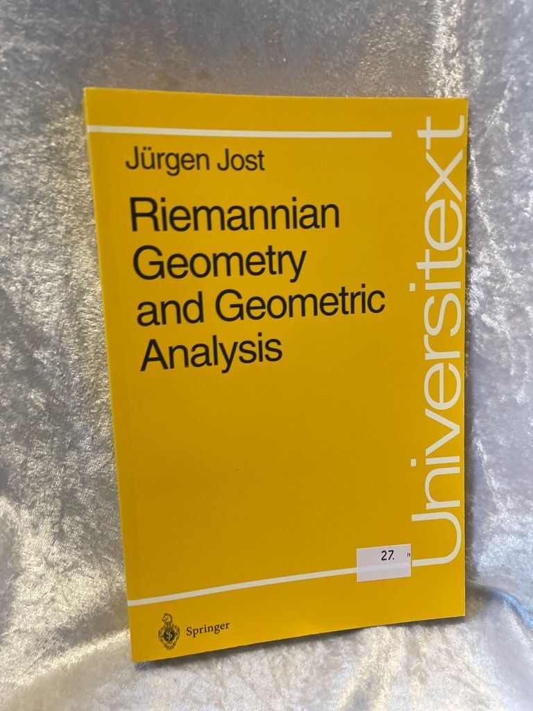 Riemannian Geometry and Geometric Analysis (Universitext) Jost, Jürgen: 88865