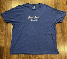 Vintage Dope House Records Embroidered T-Shirt 3XL SPM Y2K 90’s 3rd Coast *RARE*