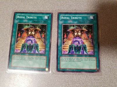 Royal Tribute x2 - PGD-EN091 - Common - 1 1st Edition + 1 unlimited - light play