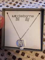 In Box Liz Claiborne Necklace & Earring Jewelry Set m In Box Liz Claiborne Necklace & Earring Jewelry Set m