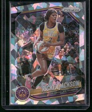 2025 Panini Prizm WNBA #118 Rickea Jackson Ice Prizms