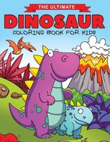 Feel Happy Books | The Ultimate Dinosaur Coloring Book For Kids | Taschenbuch