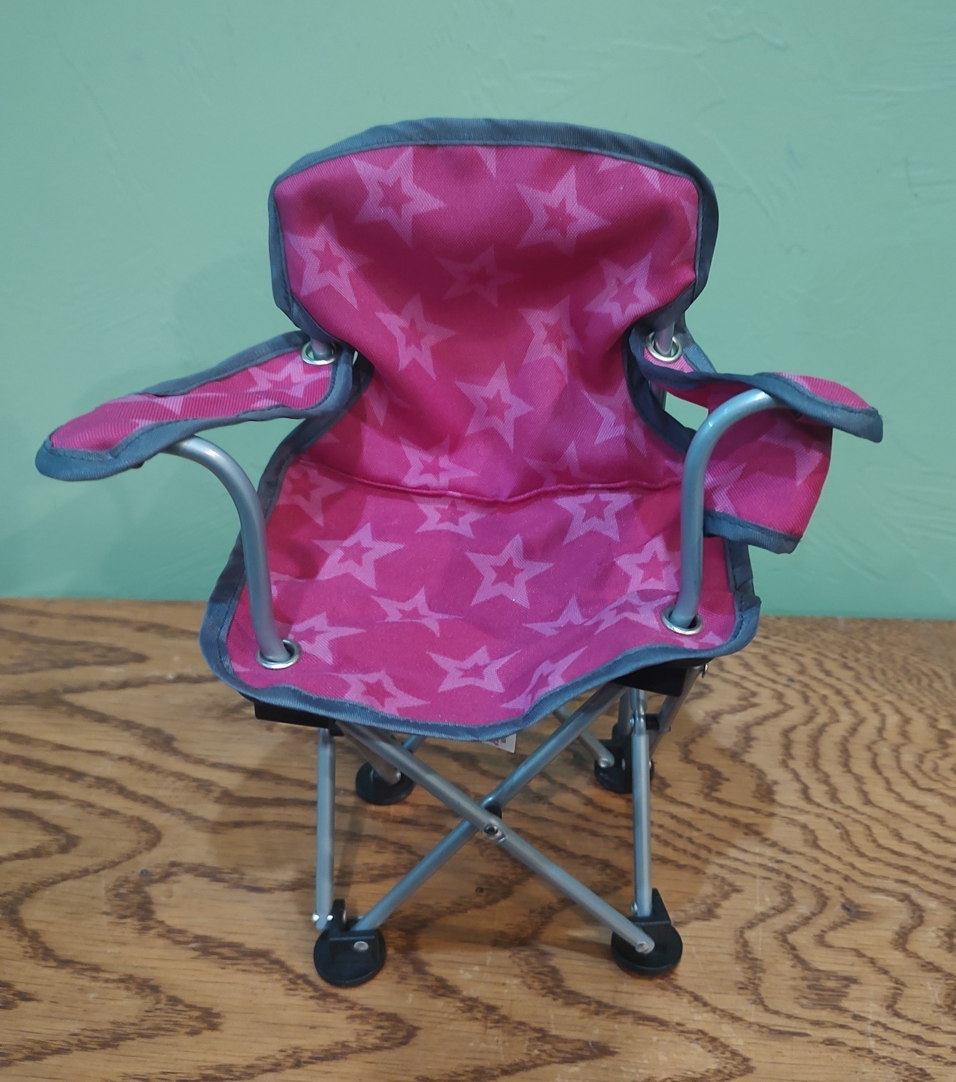 American Girl Doll Pink Folding Camp Chair