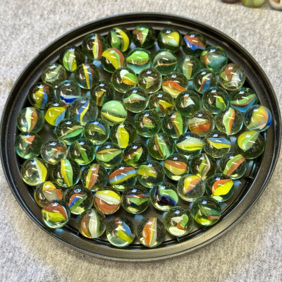 Old Vintage Marble Lot - 69 Cat Eyes - Multiple Colors -  Multiple Makers