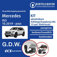 Für MERCEDES GLS Typ X167 10.2019-jetzt AHK abn +13pol spez E-Satz NEU TOP Für MERCEDES GLS Typ X167 10.2019-jetzt AHK abn +13pol spez E-Satz NEU TOP