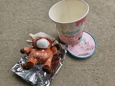Moo Mates by Russ Cow Ice Cream Scented 4" Plush - Rocky Road - New. Open Box.