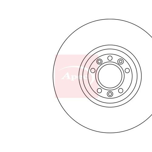 For PEUGEOT RCZ 2010 to 2015 BRAKE DISC (FRONT) (SINGLE) DSK2882