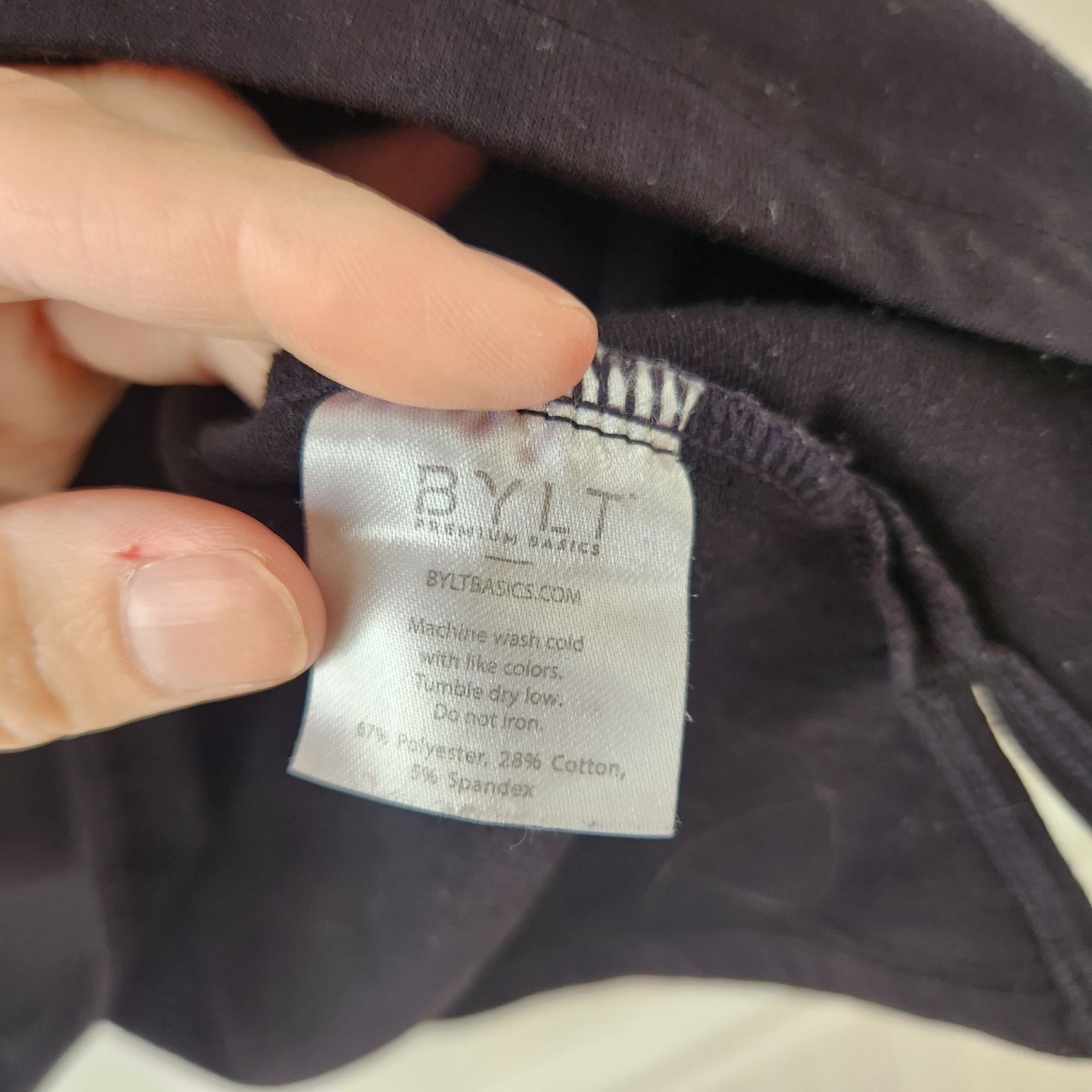 BUNDLE (3) BYLT Basic Crew Split Hem Tee T-Shirt … - image 16