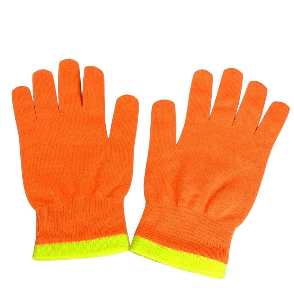 LOUIS VUITTON MP2371 Gon RGB Guante Logo Accesorios Guantes Naranja/Amarillo Foto 2 de 4
