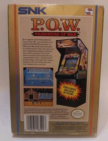  P.O.W. Prisoners of War Nintendo NES Authentic CIB TESTED 