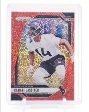KAMARI LASSITER 2024 PANINI PRIZM ROOKIE RED SPARKLE TEXANS RC SP